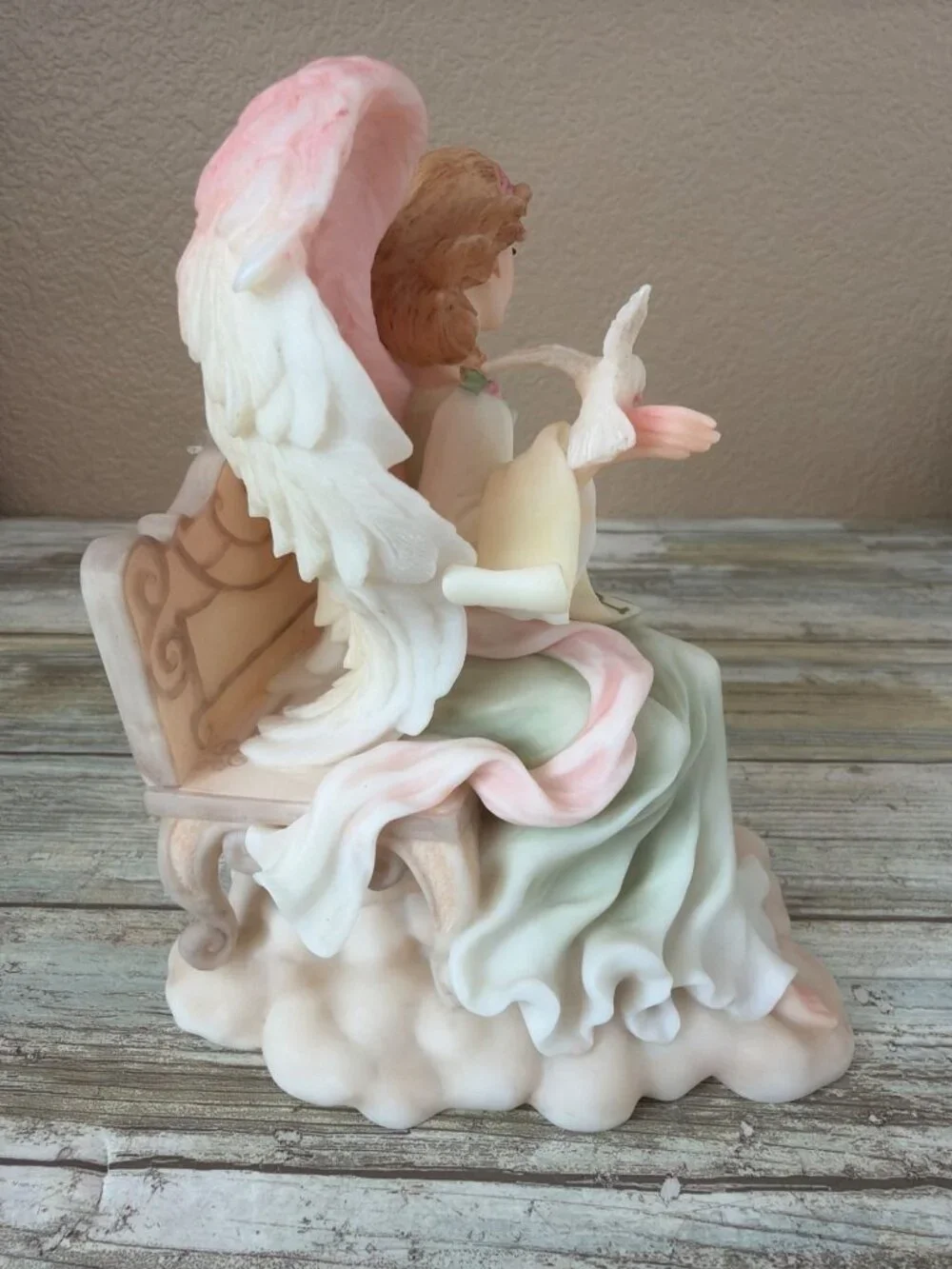 2 X Seraphim Classics Serena Angel of Peace & Joy Gift Heaven Roman Inc - No Box - Picture 10 of 16